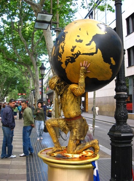 Barcelona Street Performer